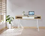 Стіл письмовий Jumi Middle сучасний у скандинавському стилі для дому офісу B_2308, фото 2