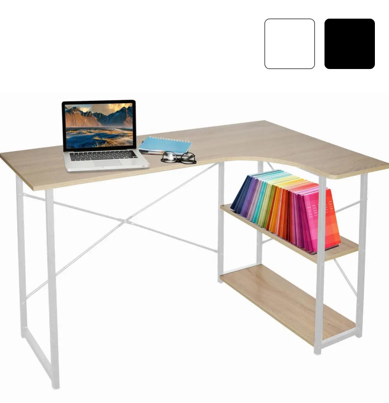 Стіл комп'ютерний Jumi Comfy в стилі Loft практичний для дому офісу B_2308, фото 1