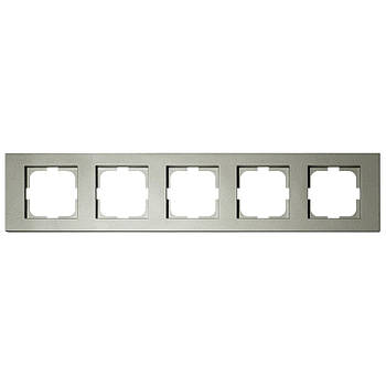 Рамка 5-на GRANO антрацит