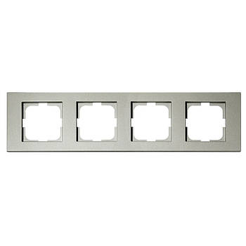 Рамка 4-на GRANO антрацит