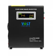 Інвертор гібридний ДБЖ Volt Polska SINUS PRO 800 W 12/230V 500/800W 3SP098012W B_2315