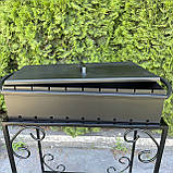 Кришка 62х32см 2мм для мангалу на 9 шампурів B_2326, фото 3