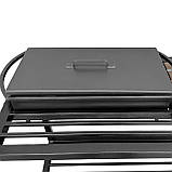 Кришка 62х32см 2мм для мангалу на 9 шампурів B_2326, фото 4