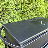 Кришка 62х32см 2мм для мангалу на 9 шампурів B_2326, фото 5