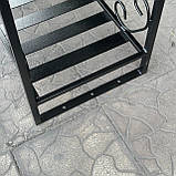 Мангал на 12 шампурів 3 мм з дахом для пікніка відпочинку B_2327, фото 7