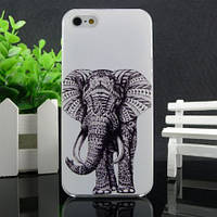 Эксклюзивный чехол для Iphone 7 Plus с рисунком Слон