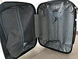 Валіза дорожня Wings SN120 BS Об'єм 15 л пластик ABS сумка для поїздок B_2340, фото 4