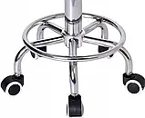 Стілець барний Solo Just Sit табурет, що обертається без спинки для майстра бару кухні кафе B_2340, фото 3