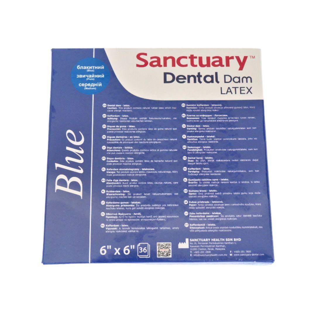 Хустки для кофердама Sanctuary Medium середні колір синій