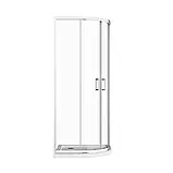 Скляна душова кабіна AVKO Glass RDS06 Chrome перегородка для душу 190х90х90 см B_2343, фото 2