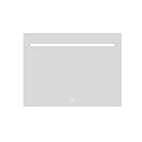 Дзеркало прямокутне зі світлодіодним LED підсвічуванням Avko DF61 800х600х35 мм для ванної кімнати B_2343