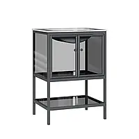 Тумба для підлоги металева + умивальник AVKO RGF1841 60х46х85 см для ванної B_2343