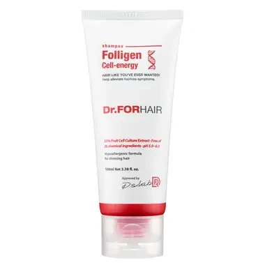 Шампунь для зміцнення та відновлення зрілого волосся Dr.FORHAIR Folligen Cell Energy 100 мл