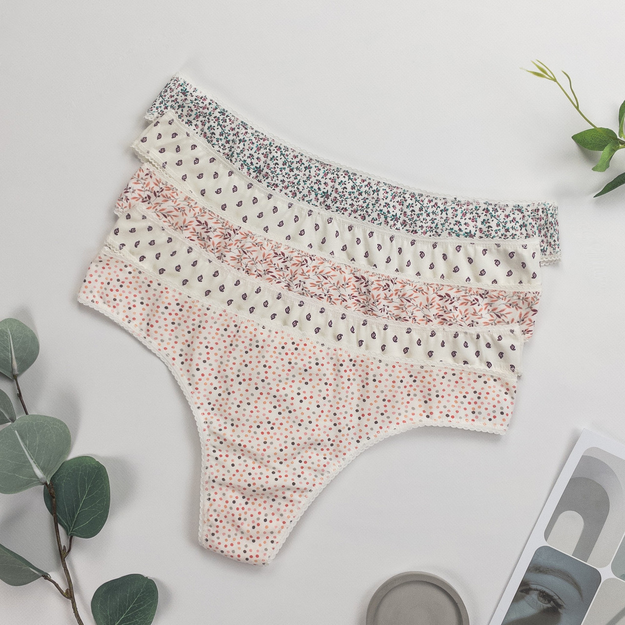 Труси жіночі стрінги Nicoletta Туреччина M, L, XL | 5 шт.