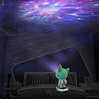 Проектор зоряного неба з 1 лазером від USB, Nebula Dog Projector, Зелений / Дитячий нічник зоряне небо, фото 3