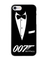 Оригинальный чехол бампер для Iphone 7 Plus с картинкой Агент 007