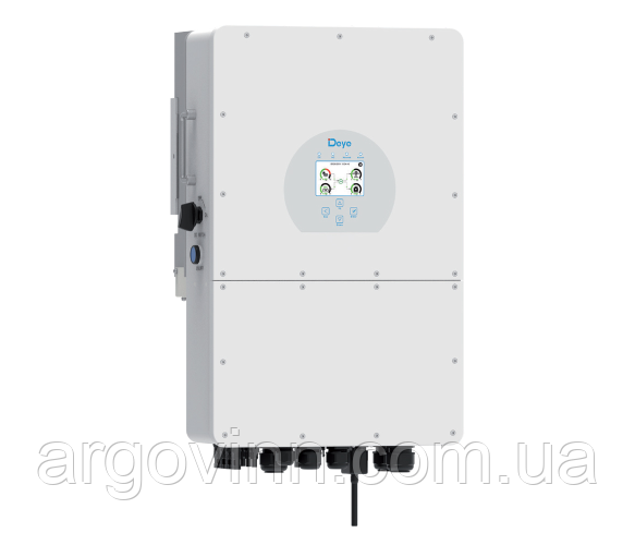 Гібридний інвертор (hybrid) Deye SUN-10K-SG02LP1-EU WI-FI, 10 кВт, однофазний
