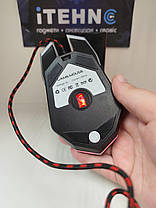 Мишка GAMING MOUSE KNUP G102 провідна ігрова з підсвічуванням (Чорний), фото 5