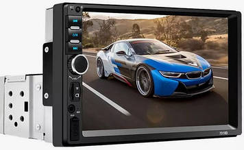 1Din Автомагнітола 7018B USB+SD+Bluetooth+ПУЛЬТ
