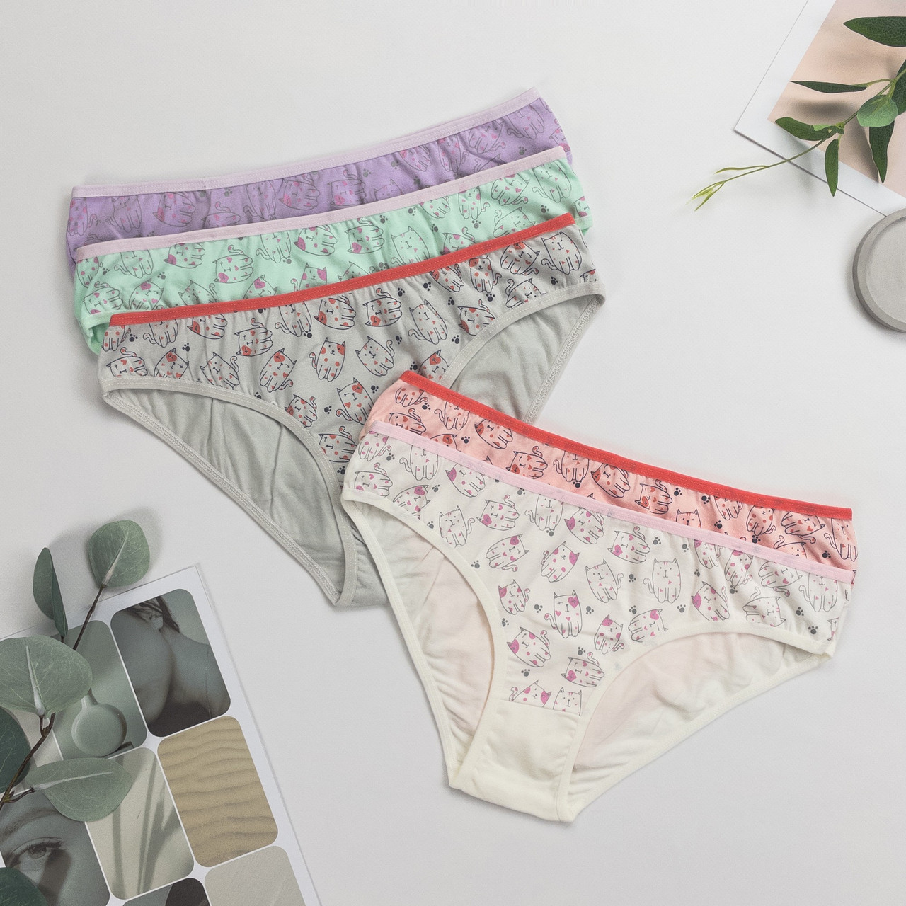 Труси слипи жіночих Nicoleta Туреччина M, L, XL | 5 шт.