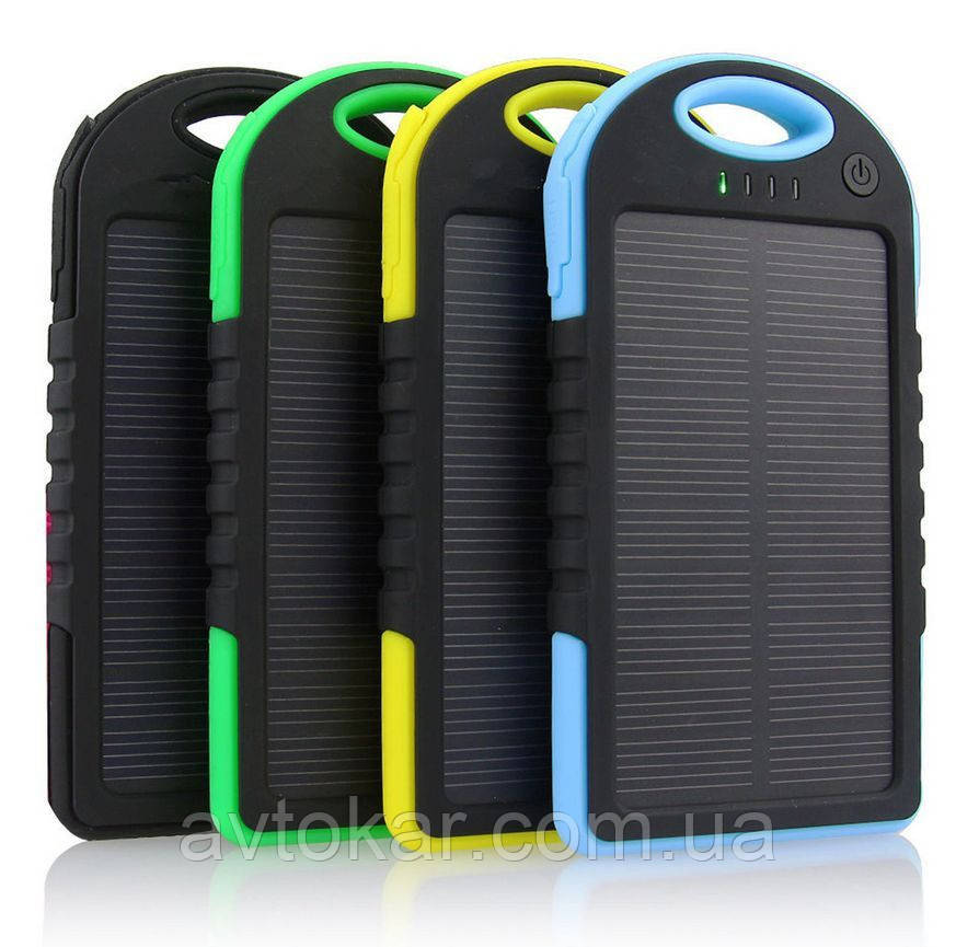 Power Bank 10400 mAh на сонячній батареї ORG, фото 1