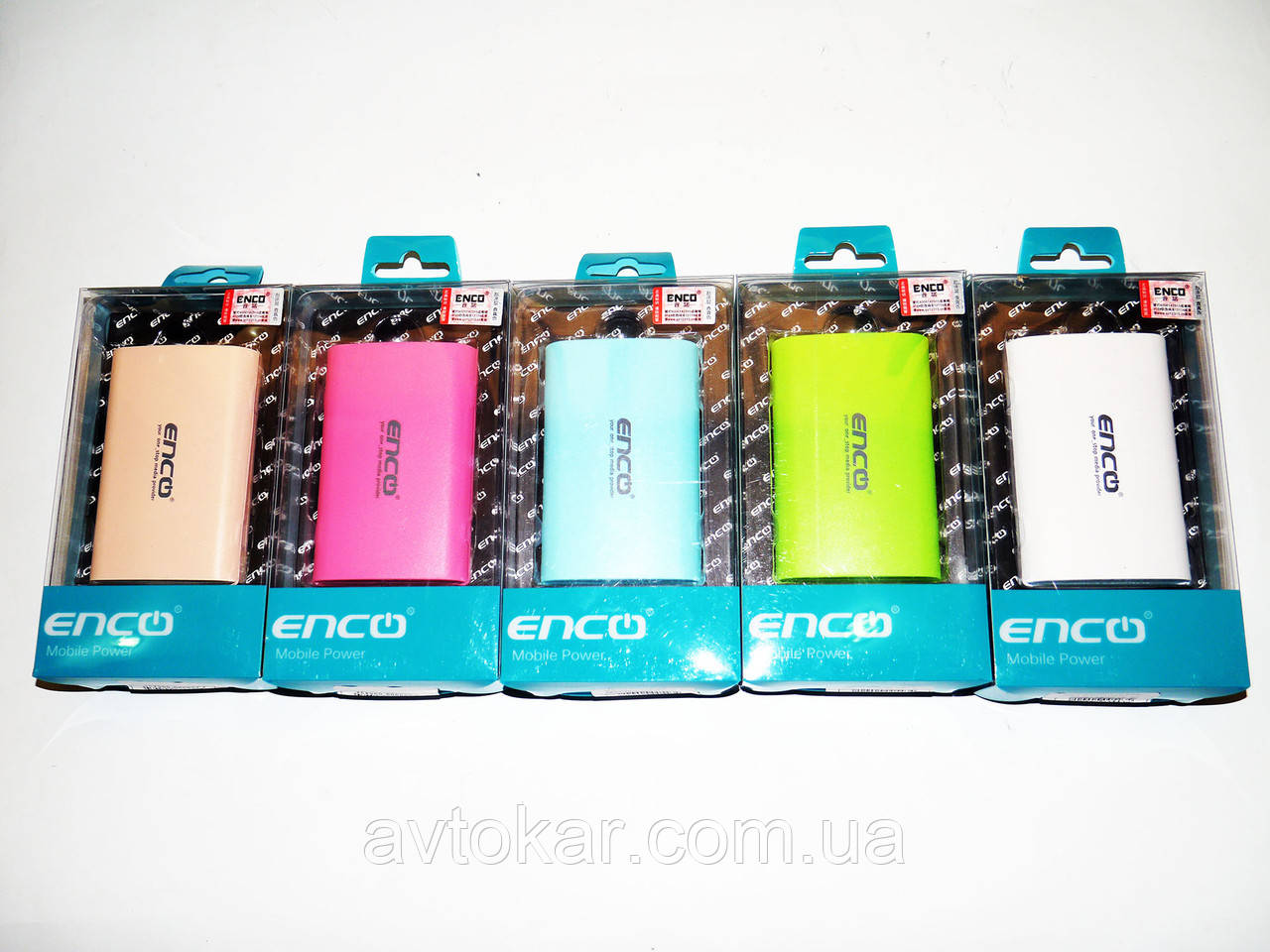 Enco Power Bank 8800mAh Зовнішній акумулятор портативний зарядний пристрій ORG, фото 1