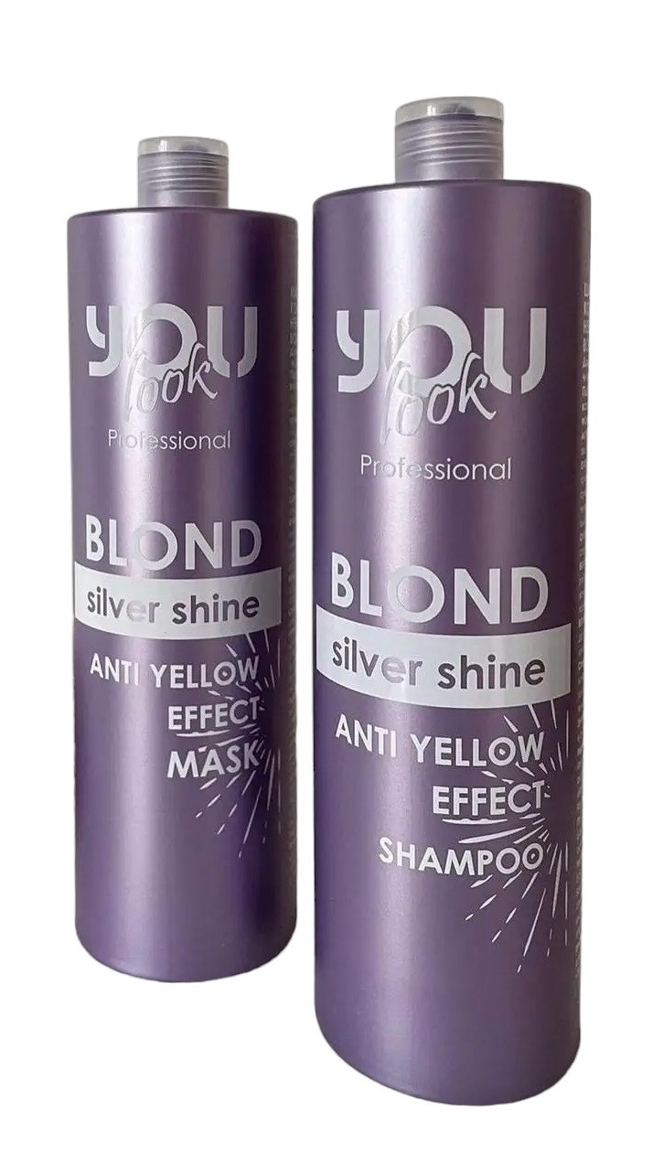 Набір You Look Blond Silver Shine Anti-Yellow для збереження та нейтралізації жовтизни, 1000 мл