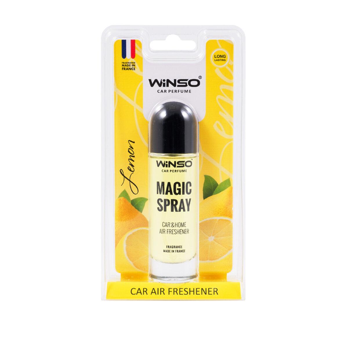 Ароматизатор Winso Magic Spray Lemon, 30мл 532510 у вигляді спрею