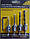 Набір зенковок зенкерів по дереву із свердлом 3-6 мм 4 шт., фото 2