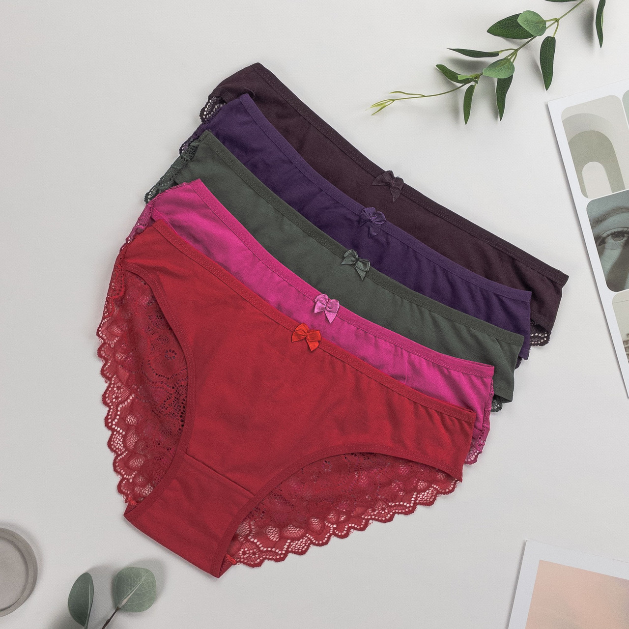 Труси сліпи жіночі Nicoletta Туреччина батал 2XL, 3XL, 4XL | 5 шт.
