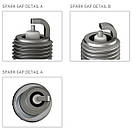 Свічка запалювання Brisk Silver DR15YS, 4шт, фото 2