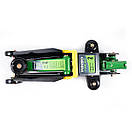 Домкрат гідравлічний, підкатний, 2т, 8,5 кг, висота 135-335мм, картонна упаковка, фото 2