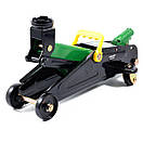 Домкрат гідравлічний, підкатний, 2т, 8,5 кг, висота 135-335мм, картонна упаковка, фото 5