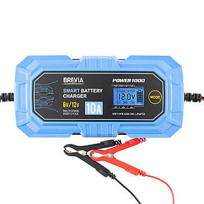 Зарядний пристрій АКБ Brevia Power 1000 6V/12V 10A