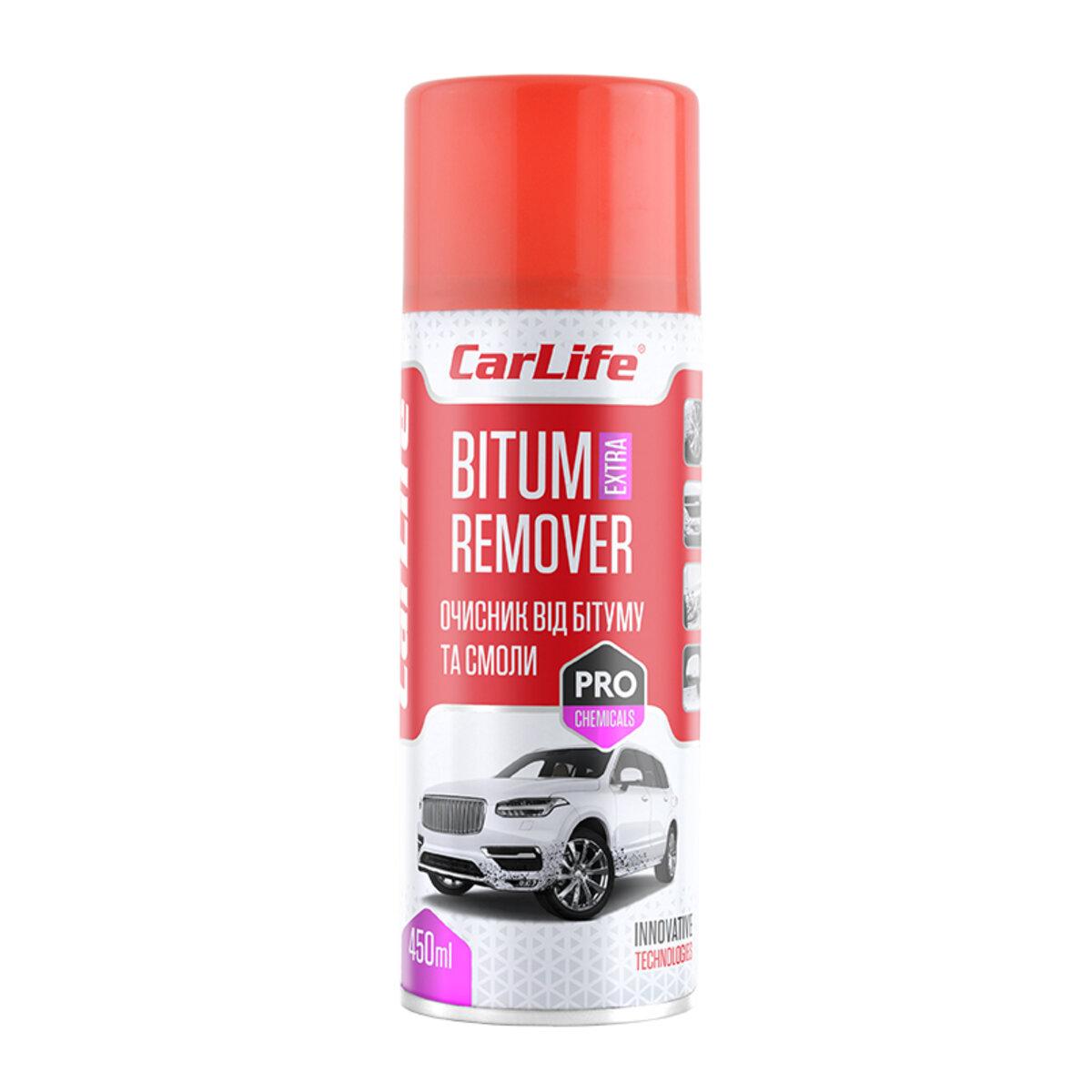 Очисник від бітуму та смоли CarLife Bitum Remover, 450мл, фото 1