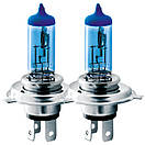 Галогенова лампа Brevia H4 12V 60/55W P43t Power Blue S2, фото 2