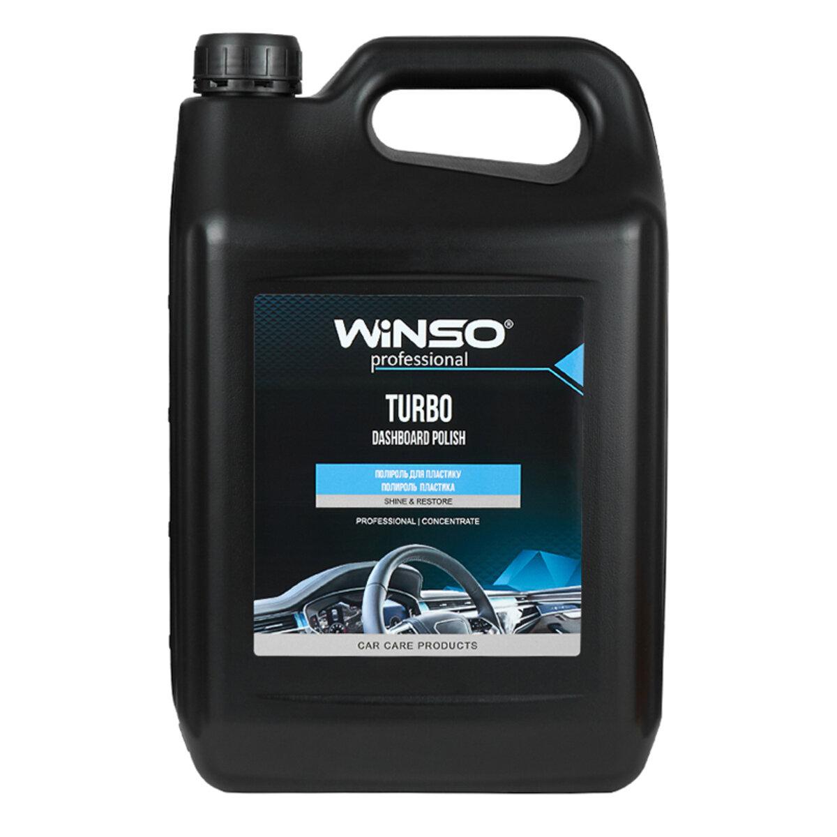 Поліроль-молочко Winso Turbo Cockpit Milk для пластику, 5л