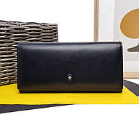 Гаманець на всю купюру штучна шкіра чорний Арт.T8603-007 black Tailian (54)