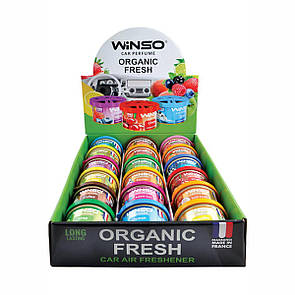 Ароматизатор Winso Organic Fresh MIX №1, 40г гелевий