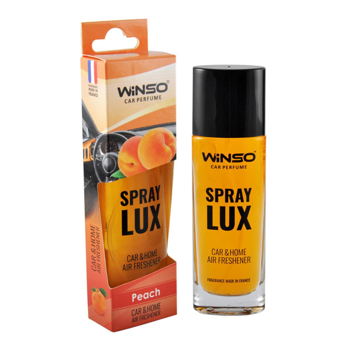 Ароматизатор Winso Spray Lux Peach, 55мл у вигляді спрею, фото 1