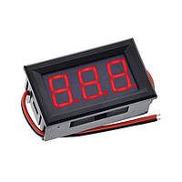 Вольтметр цифровий AC 70-500V (змінний струм), червоний