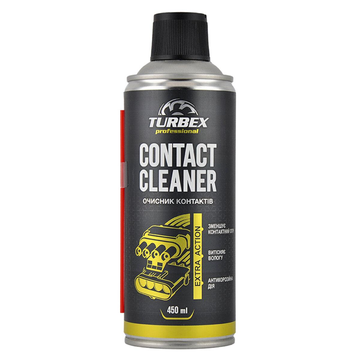 Очисник електричних контактів Turbex Contact Cleaner, 450мл, фото 1