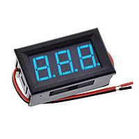 Вольтметр цифровий AC 70-500V (змінний струм), синій