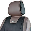 Комплект, 3D чохли для сидінь BELTEX Montana, black-brown, фото 3