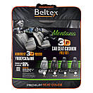 Комплект, 3D чохли для сидінь BELTEX Montana, black-brown, фото 9