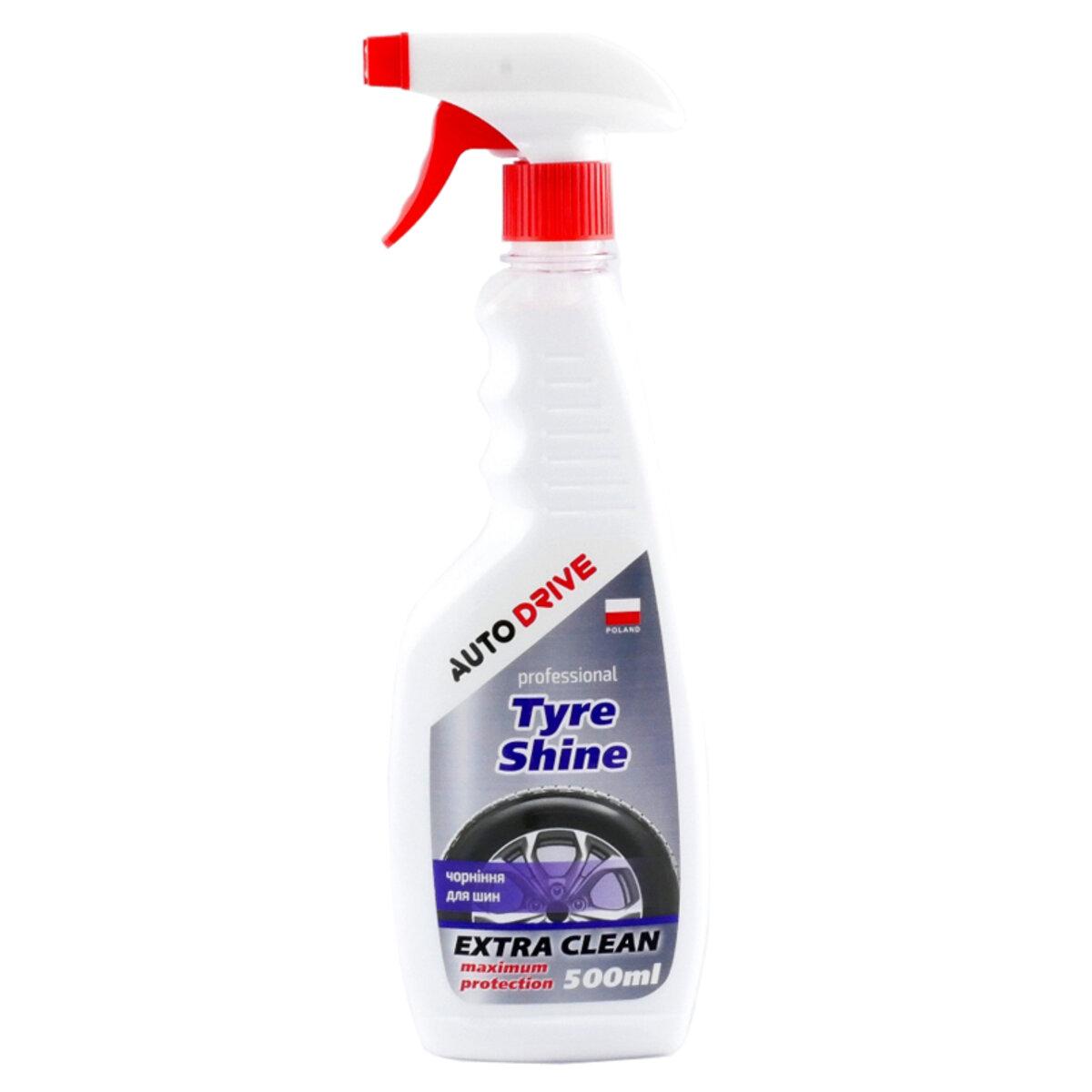 Чорніння для шин AutoDrive Tyre Shine, 500мл, фото 1