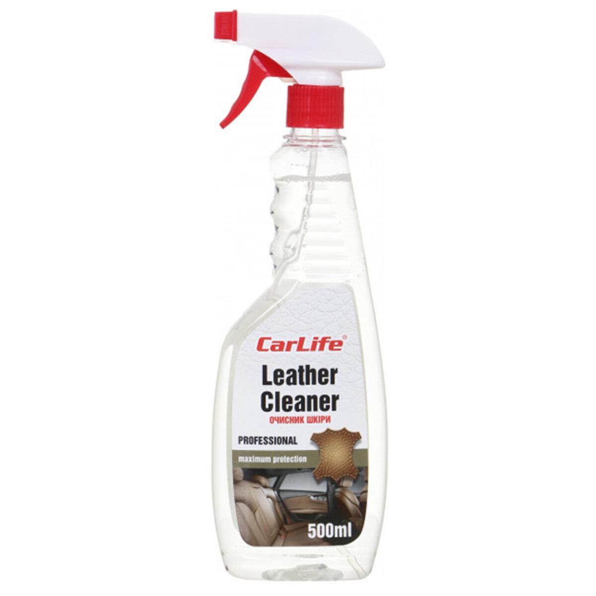 Очисник шкіри CarLife Leather Cleaner, 500мл, фото 1