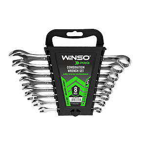 Набір ключів Winso PRO комбіновані CR-V 8шт 8-19мм
