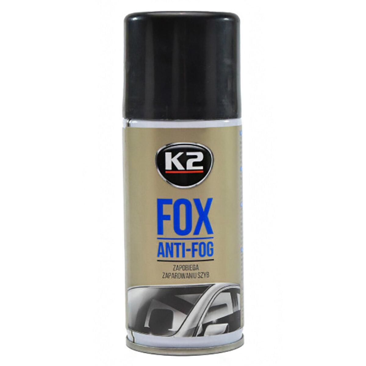 Засіб від запотівання вікон K2 Fox Spray (аерозоль), 150мл