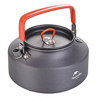 Чайник алюмінієвий туристичний Naturehike NH17C020-H 1.1л (Сірий)
